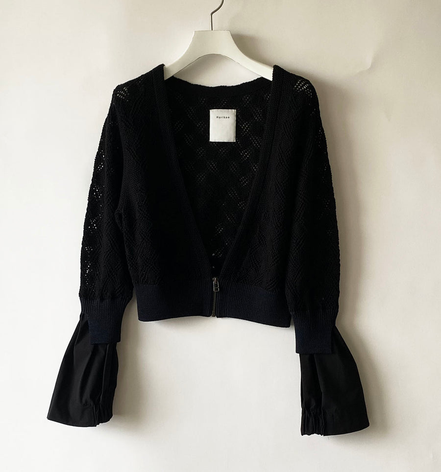 V-neck cardigan