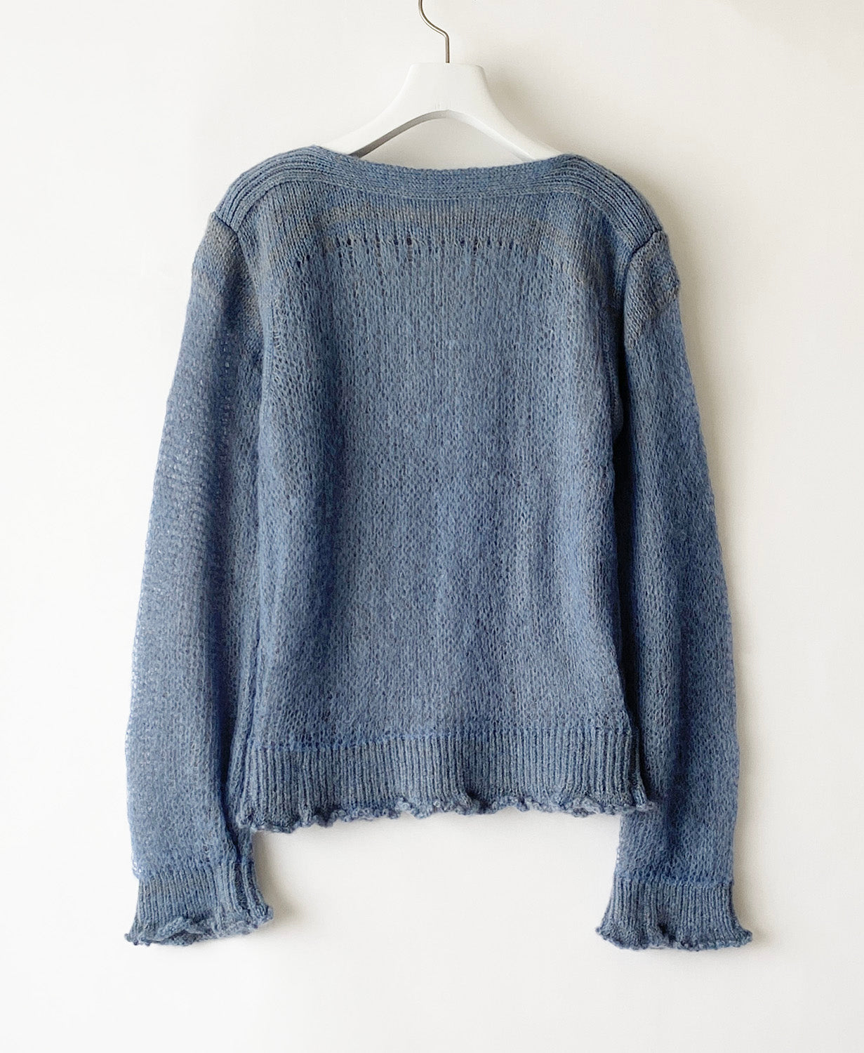 新品 Harikae Knit ハリカエ ニット セーター チャコールグレー CASHMERE100%】カシミヤクルーネックニット N.O.R.C｜クロスプラス公式